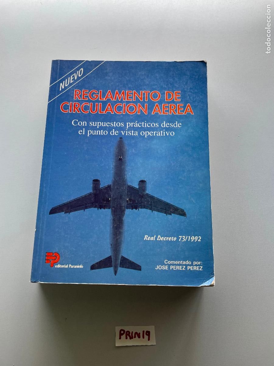 Libros de segunda mano: Reglamento de circulaci&oacute;n a&eacute;rea - Foto 1