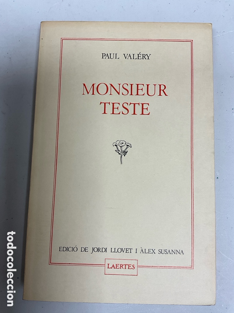 Libros de segunda mano: Monsieur teste - Foto 1