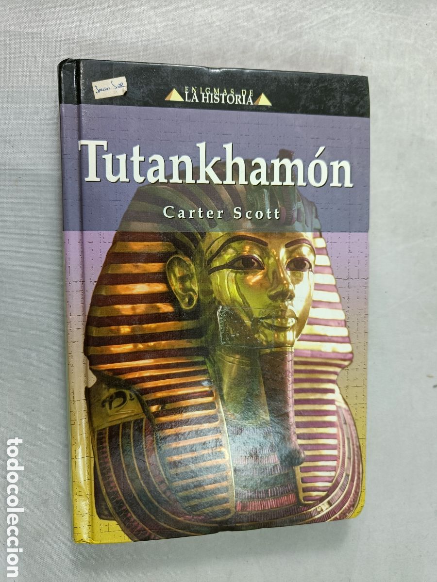 Libros de segunda mano: TUTANKHAM&Oacute;N. CARTER SCOTT. ENIGMAS DE LA HISTORIA. - Foto 1