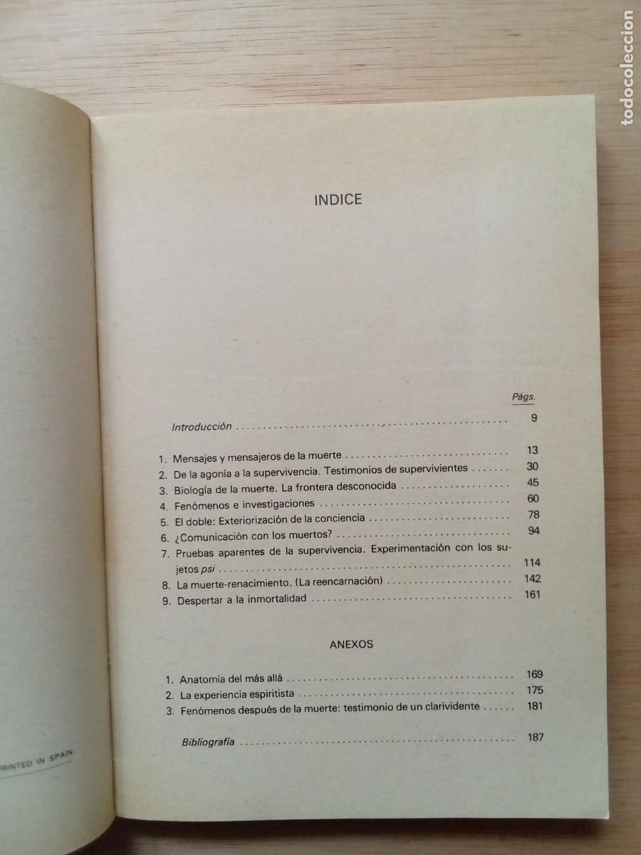 Libros de segunda mano: M&aacute;s all&aacute; de la muerte. Alain Sotto - Foto 4