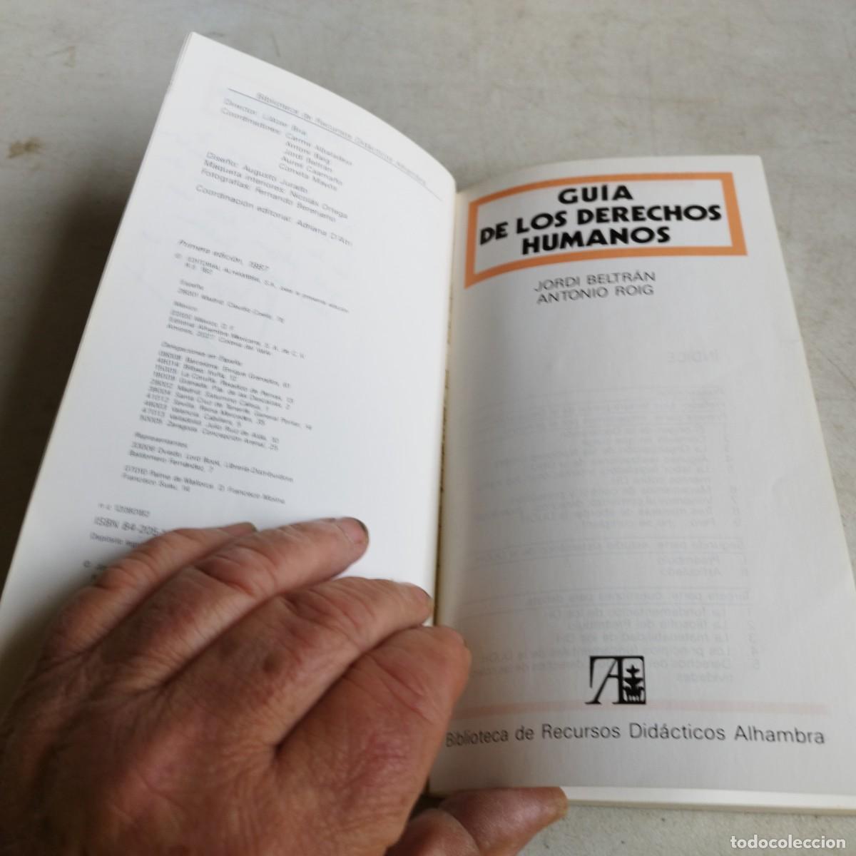 Libros de segunda mano: GUIA DE LOS DERECHOS HUMANOS / / GRAVOL 17 / BREDA - Foto 5