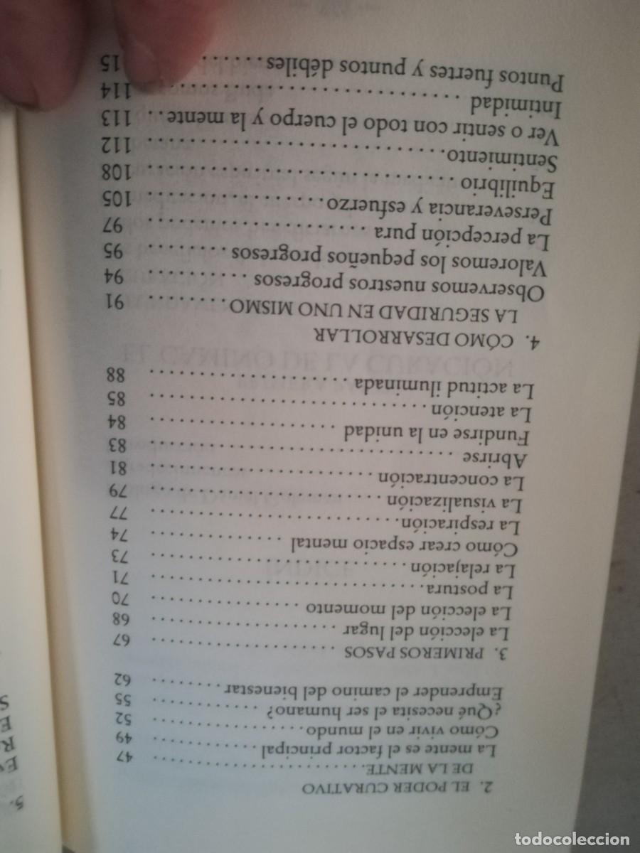 Libros de segunda mano: EL PODER CURATIVO DE LA MENTE / TULKU THONDUP / TXT 128 / DE BOLSILLO - Foto 8