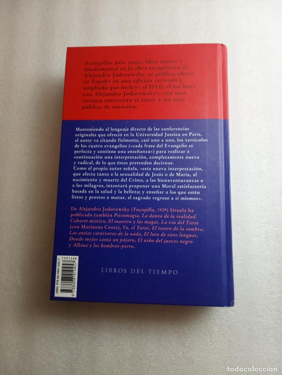 Libros de segunda mano: EVANGELIOS PARA SANAR, ALEJANDRO JODOROWSKY, SIRUELA - Foto 3