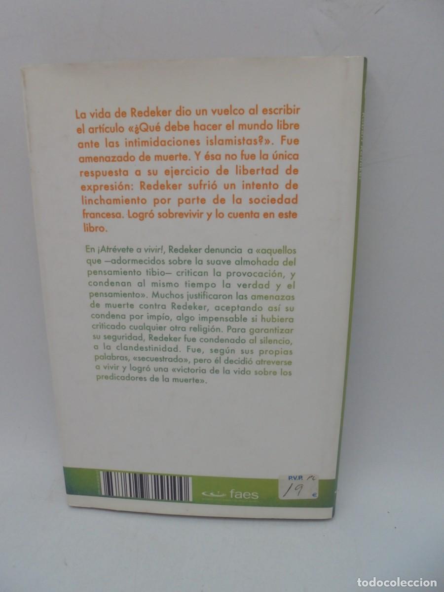 Libros de segunda mano: &iexcl; ATREVETE A VIVIR !. ROBERT REDEKER. 2007. PAGS : 118. - Foto 4