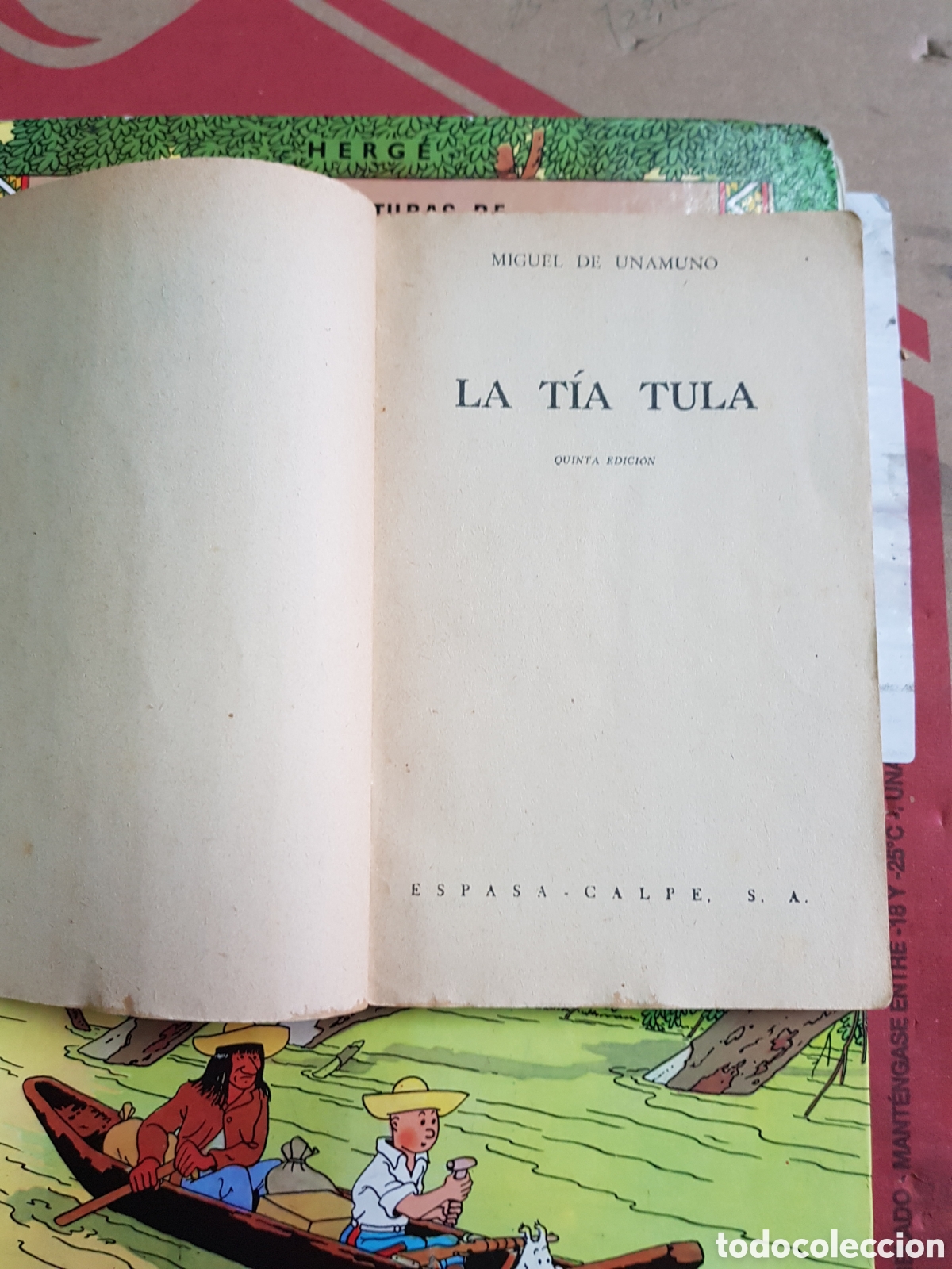 Libros de segunda mano: La tia Tula libro antiguo - Foto 3