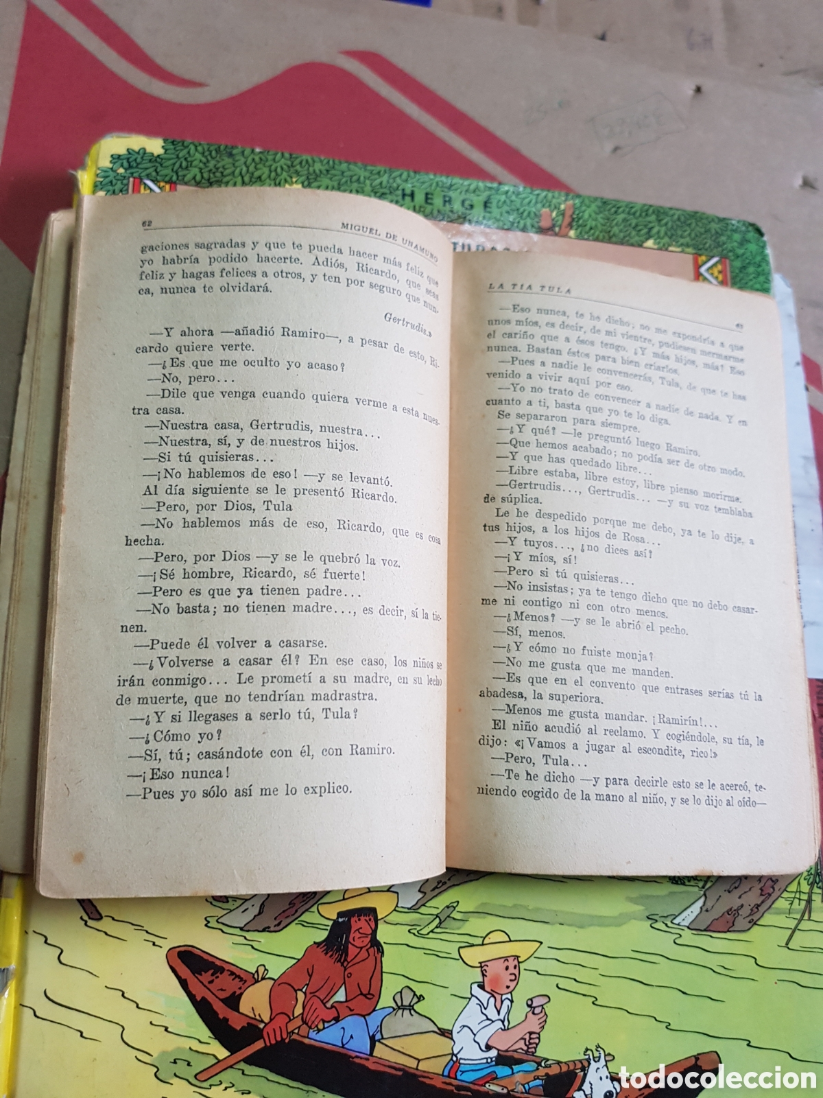 Libros de segunda mano: La tia Tula libro antiguo - Foto 6