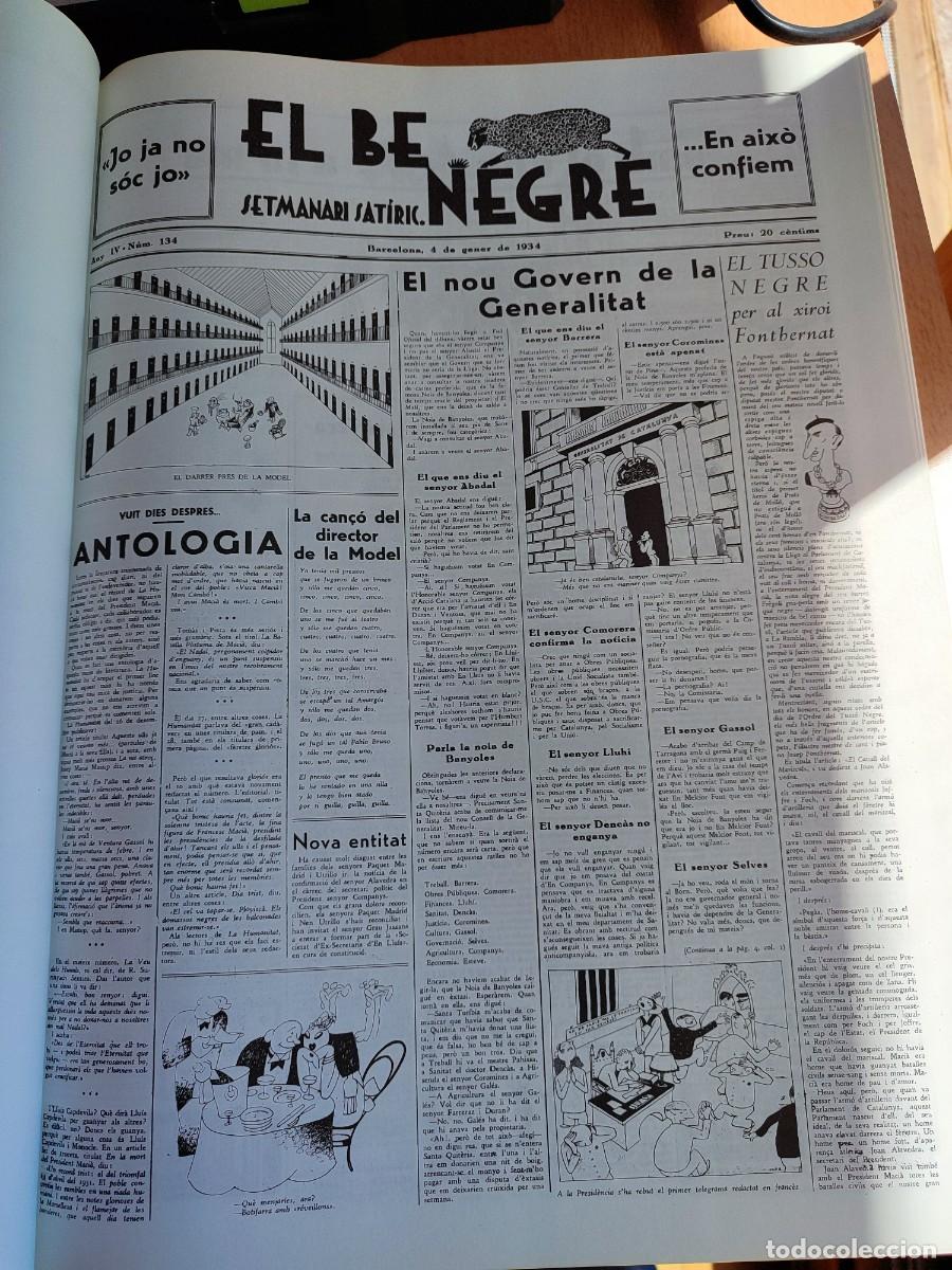 Libros de segunda mano: EL B&Eacute; NEGRE - SETMANARI SAT&Iacute;RIC - Foto 8