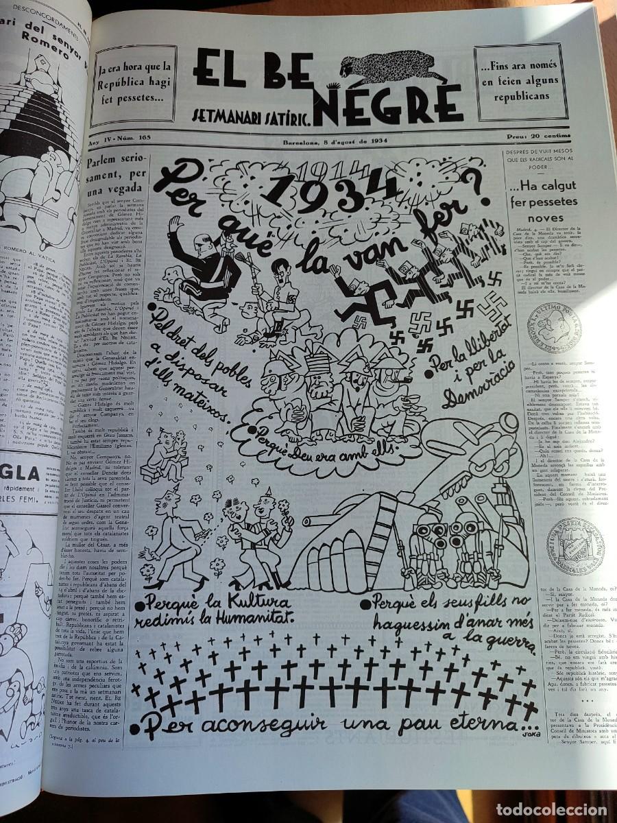 Libros de segunda mano: EL B&Eacute; NEGRE - SETMANARI SAT&Iacute;RIC - Foto 9