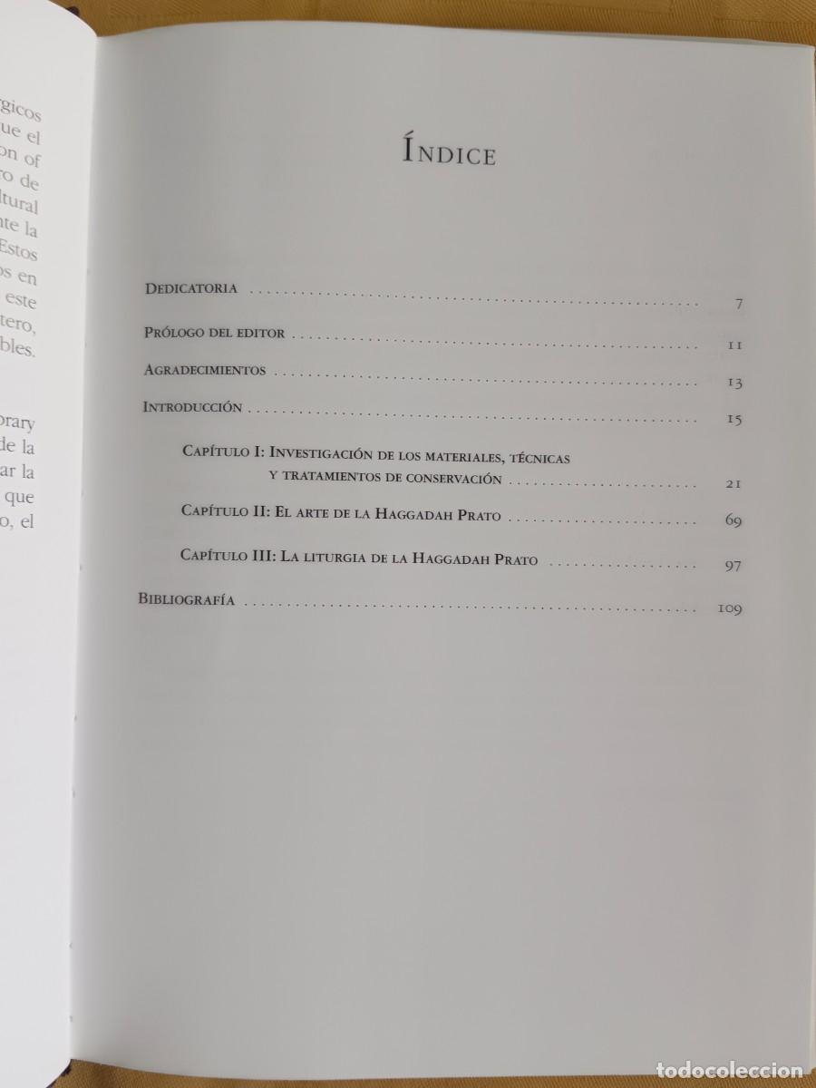 Libros de segunda mano: LA HAGGADA PRATO - ESTUDIO INTRODUCTORIO - Foto 3