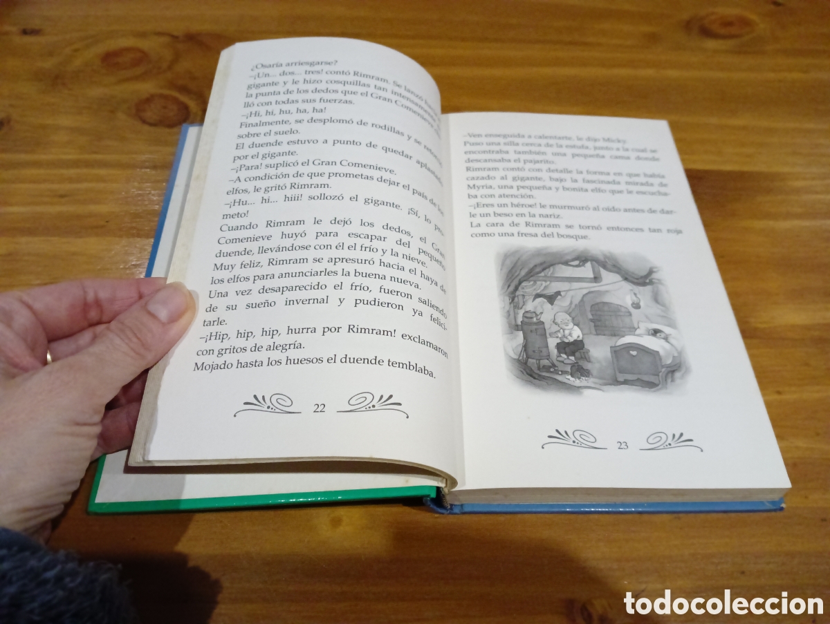 Libros de segunda mano: Cada noche una historia del pa&iacute;s de los duendes - Foto 3