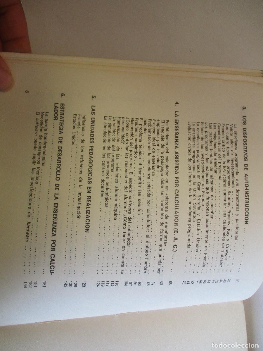 Libros de segunda mano: FRANCIS AUDOUIN Cibern&eacute;tica y ense&ntilde;anza W27165 - Foto 3