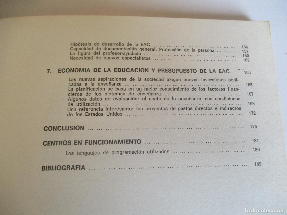 Libros de segunda mano: FRANCIS AUDOUIN Cibern&eacute;tica y ense&ntilde;anza W27165 - Foto 4