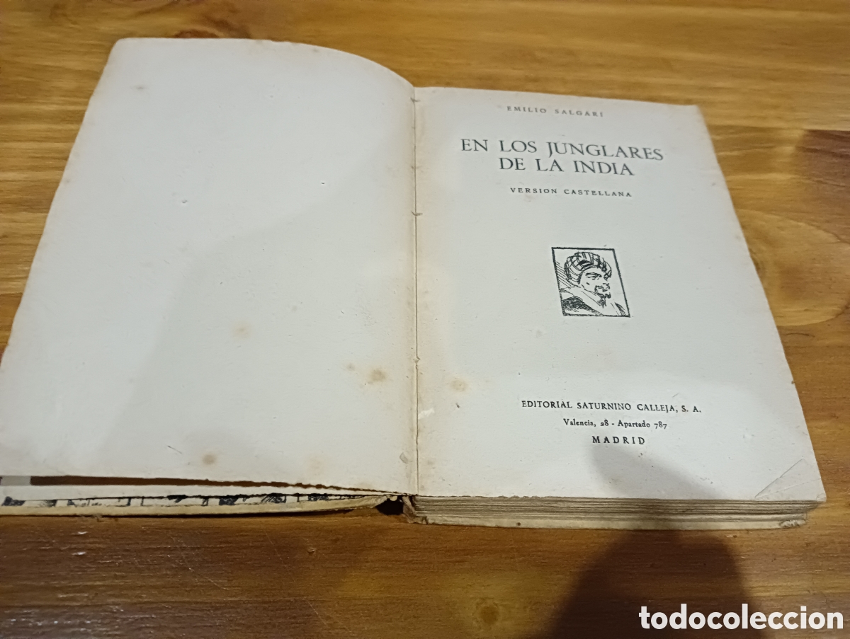 Libros de segunda mano: En los junglares de la india. - Foto 4