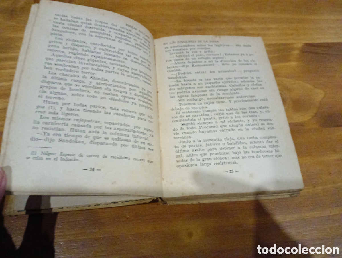 Libros de segunda mano: En los junglares de la india. - Foto 6