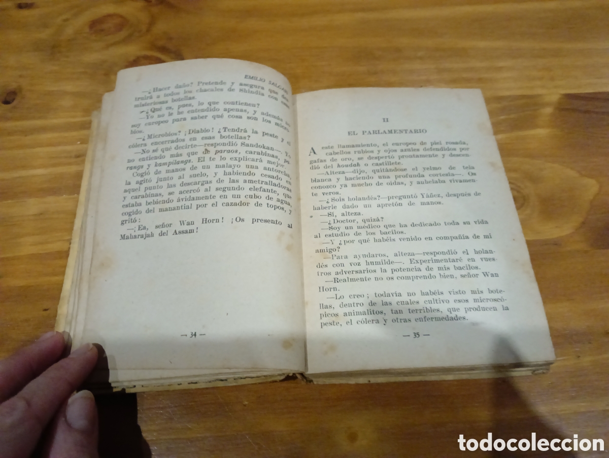 Libros de segunda mano: En los junglares de la india. - Foto 7