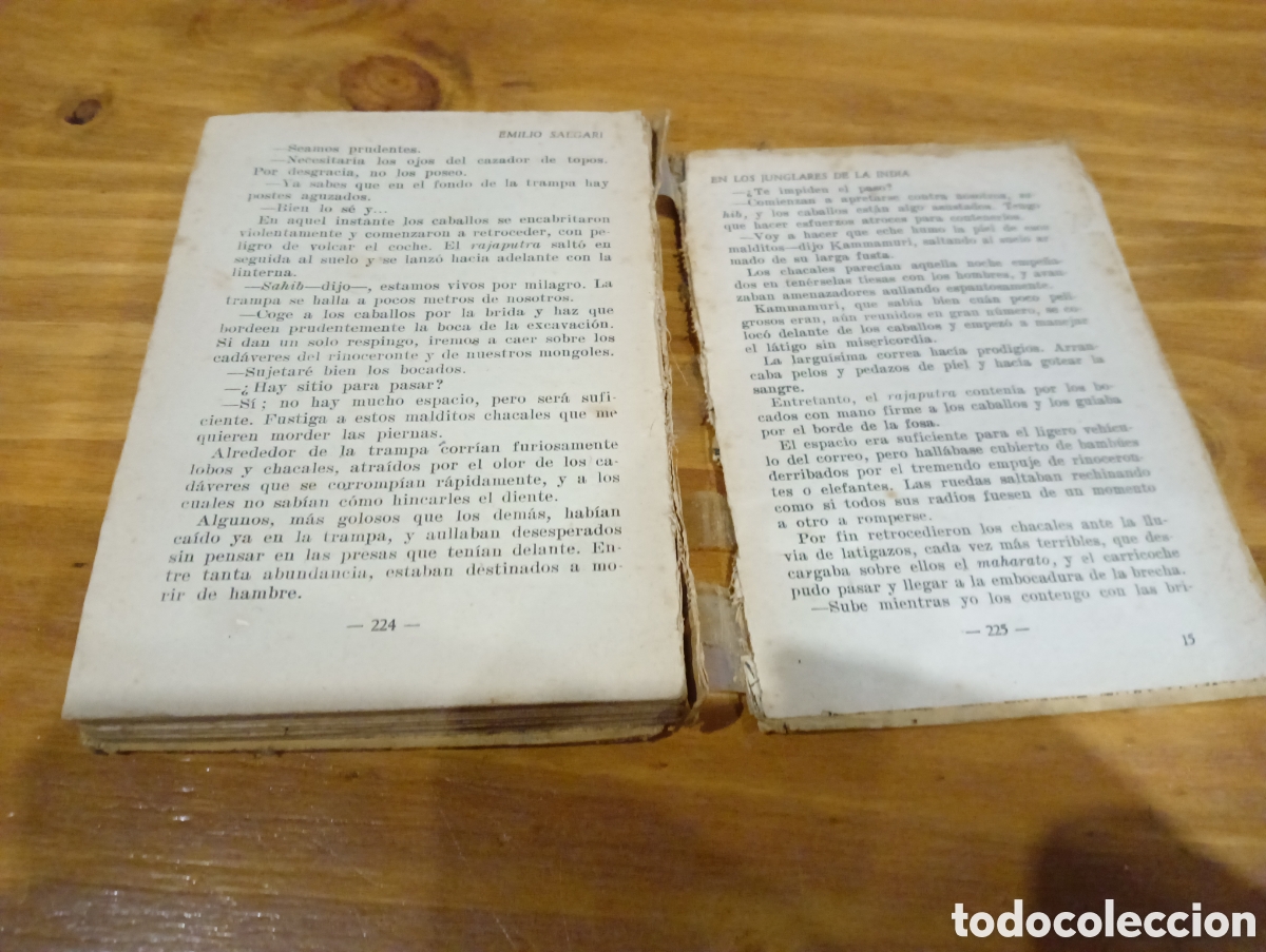 Libros de segunda mano: En los junglares de la india. - Foto 8