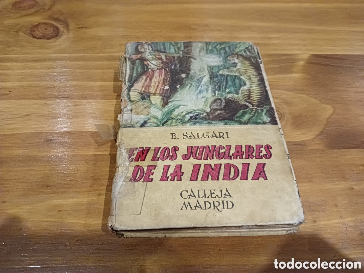 Libros de segunda mano: En los junglares de la india. - Foto 1