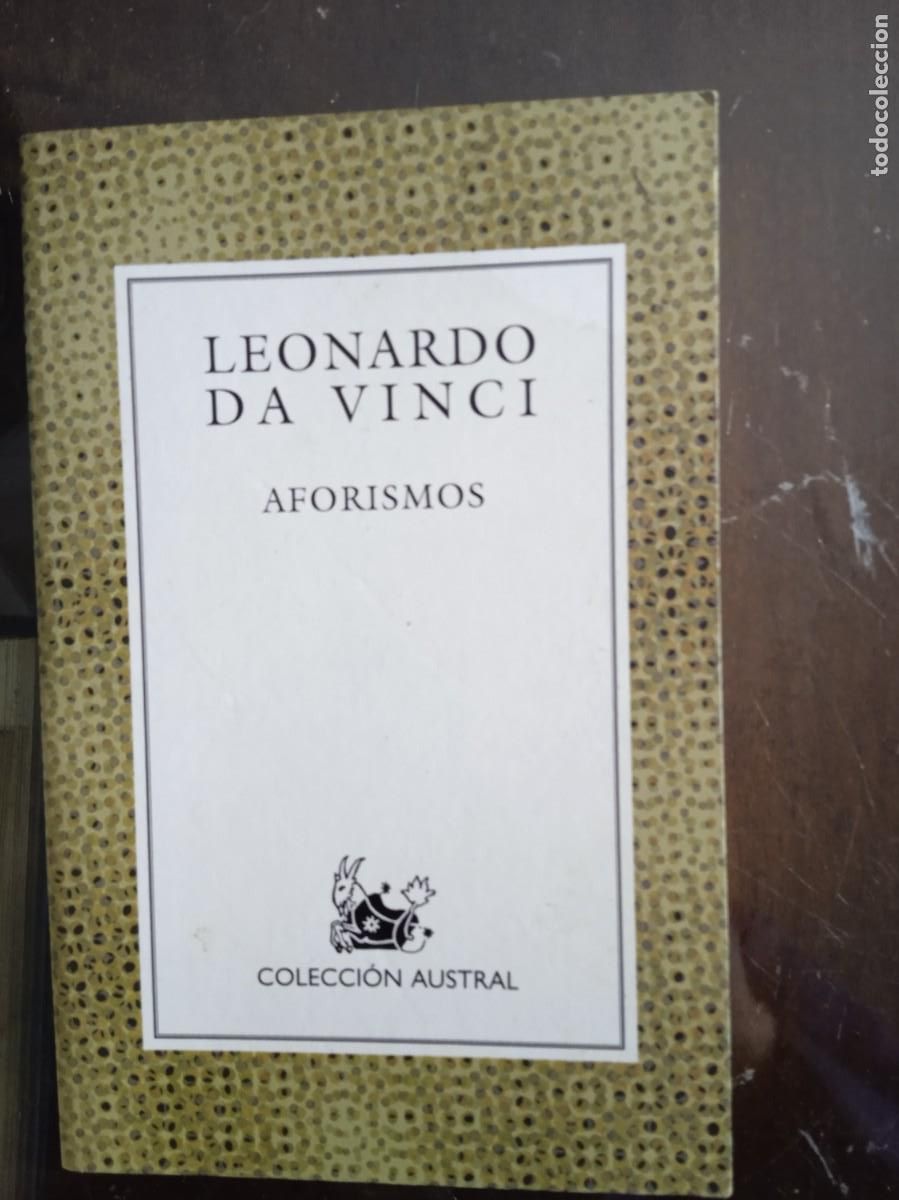 Libros de segunda mano: Leonardo da Vinci. AFORISMOS - Foto 1