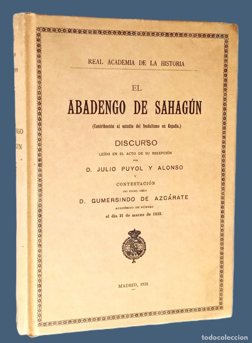 Libros de segunda mano: EL ABADENGO DE SAHAG&Uacute;N (FACSIMIL) - Foto 1