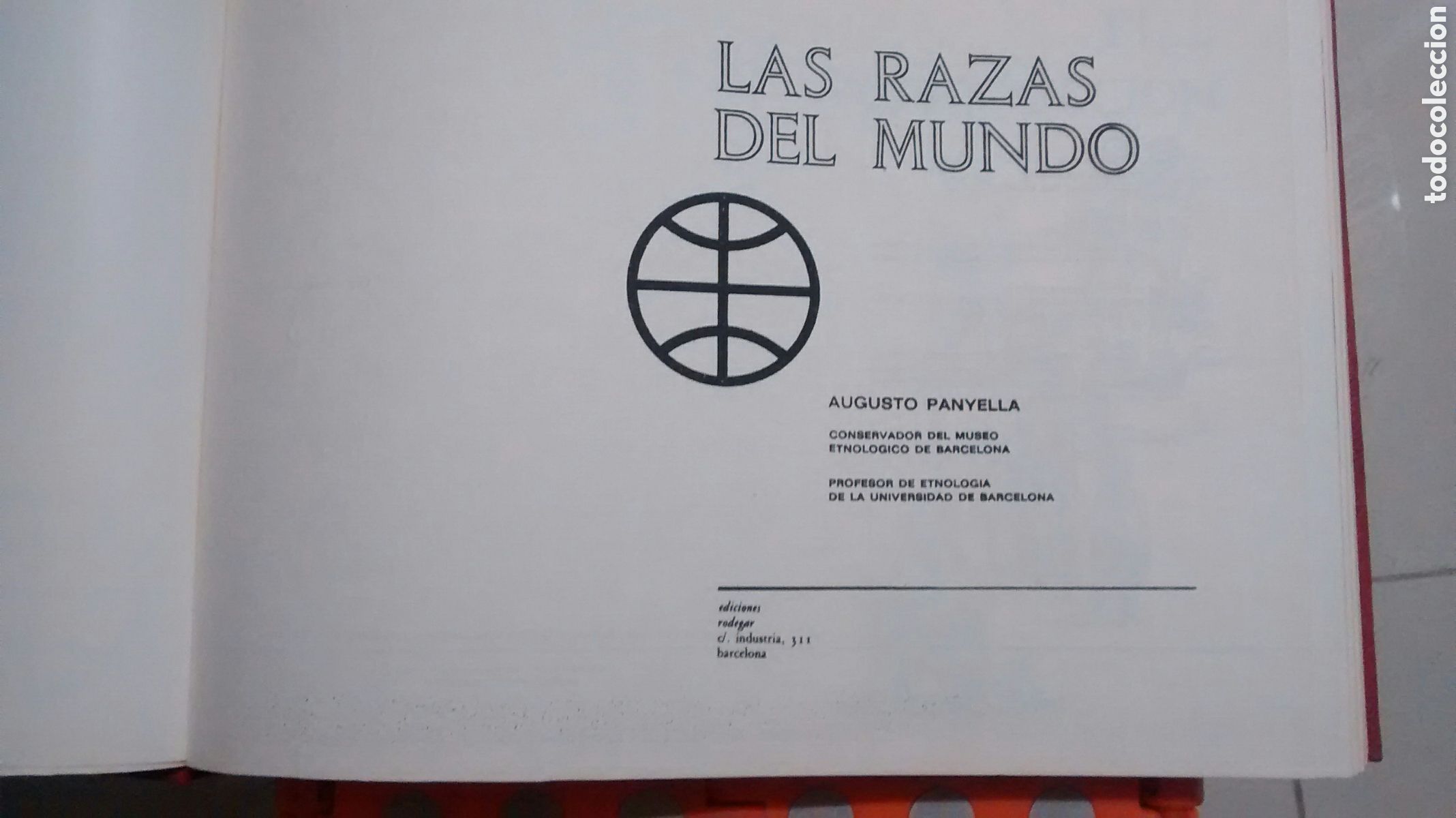 Libros de segunda mano: LAS RAZAS DEL MUNDO DE AUGUSTO PANYELLA (RODEGAR) - Foto 2