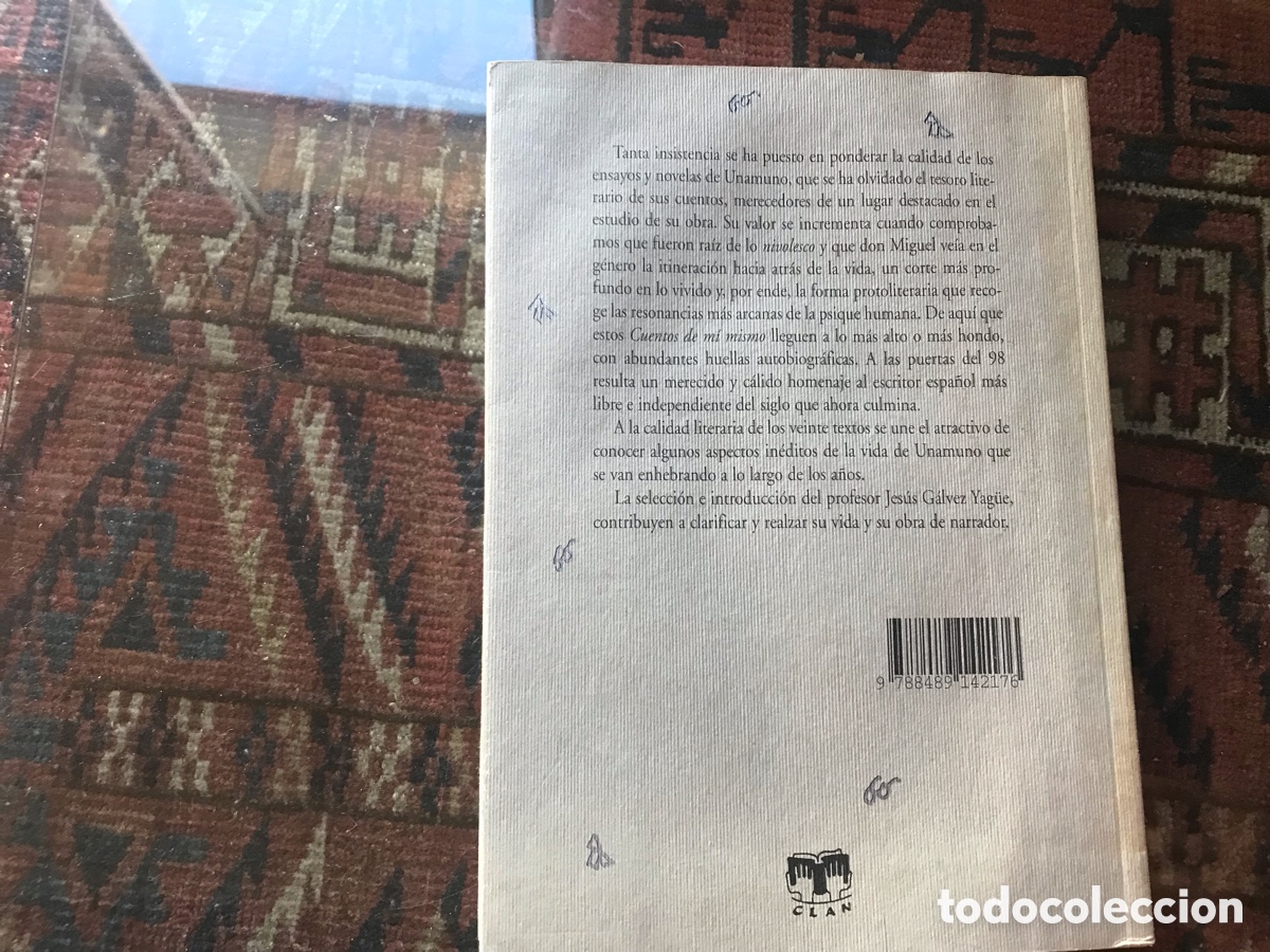 Libros de segunda mano: Cuentos de m&iacute; mismo. Miguel de Unamuno - Foto 2