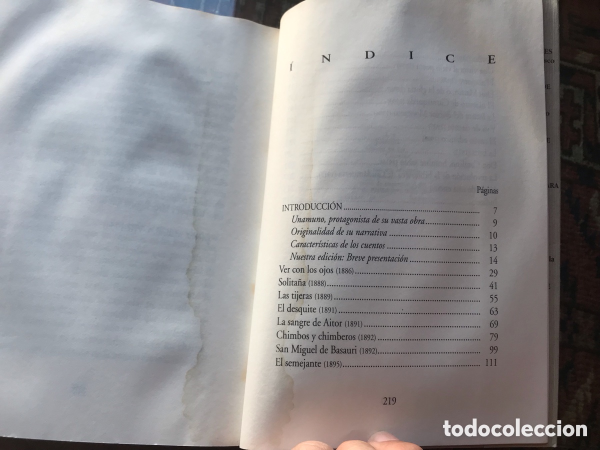 Libros de segunda mano: Cuentos de m&iacute; mismo. Miguel de Unamuno - Foto 3