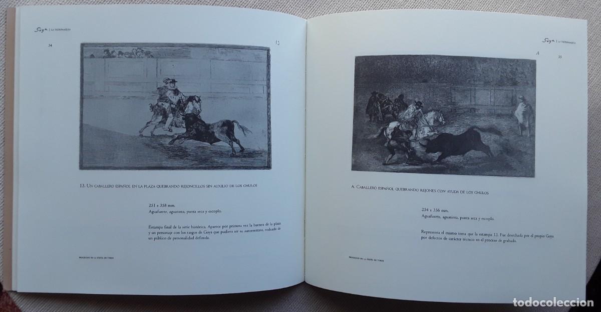 Libros de segunda mano: GOYA. LA TAUROMAQUIA. - Foto 2