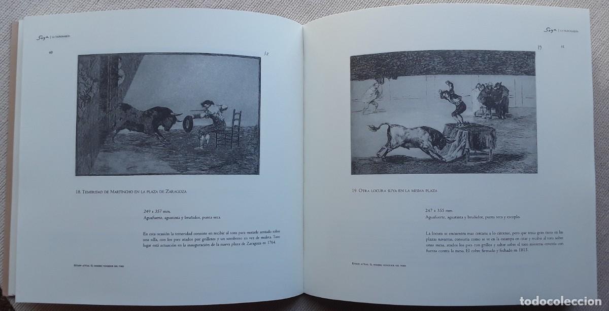 Libros de segunda mano: GOYA. LA TAUROMAQUIA. - Foto 3