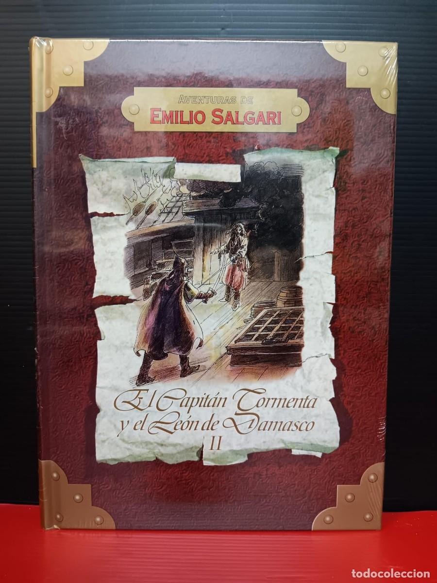 Libros de segunda mano: libro el capitan tormenta y el leon de damasco parte 2 serie aventuras de emilio salgari - Foto 1