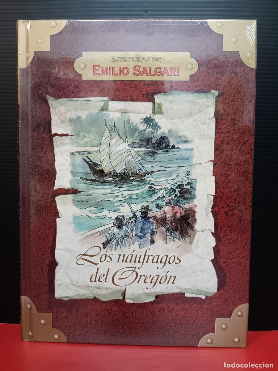 Libros de segunda mano: libro los naufragos de oregon serie aventuras de emilio salgari - Foto 1