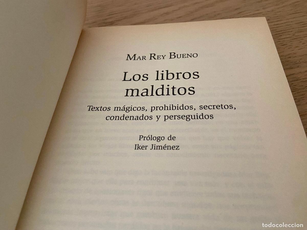Libros de segunda mano: LOS LIBROS MALDITOS- MAR REY BUENO - CIRCULO DE LECTORES - Foto 2