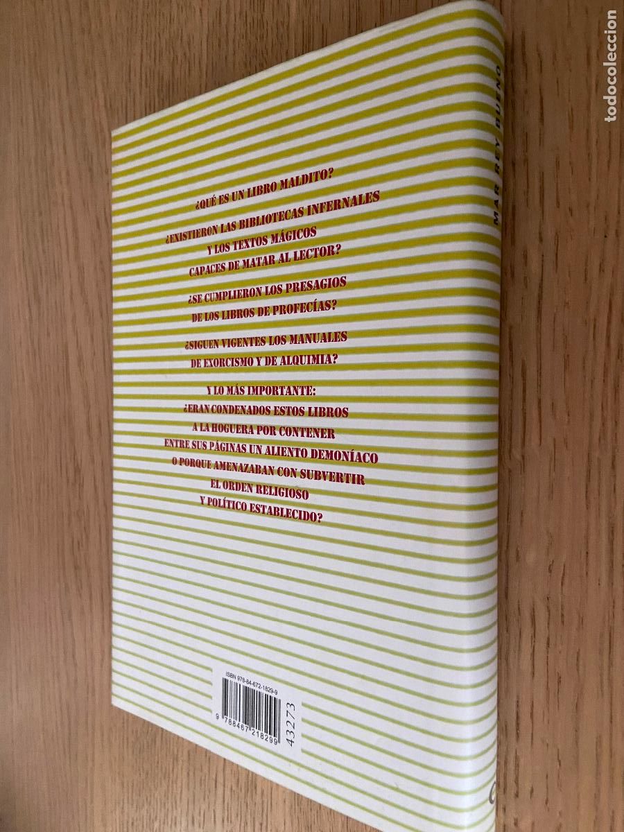 Libros de segunda mano: LOS LIBROS MALDITOS- MAR REY BUENO - CIRCULO DE LECTORES - Foto 8