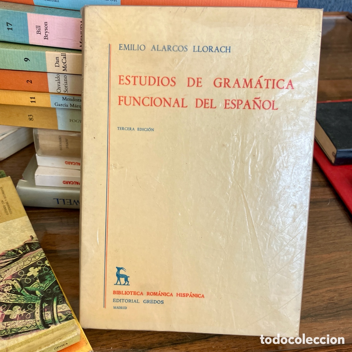 Libros de segunda mano: Estudios de Gram&aacute;tica Funcional del Espa&ntilde;ol. Alarcos Llorach - Foto 2