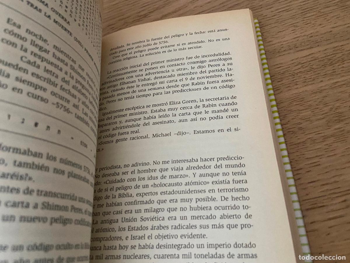 Libros de segunda mano: MICHAEL DROSNIN - EL CODIGO SECRETO DE LA BIBLIA - CIRCULO DE LECTORES - Foto 4