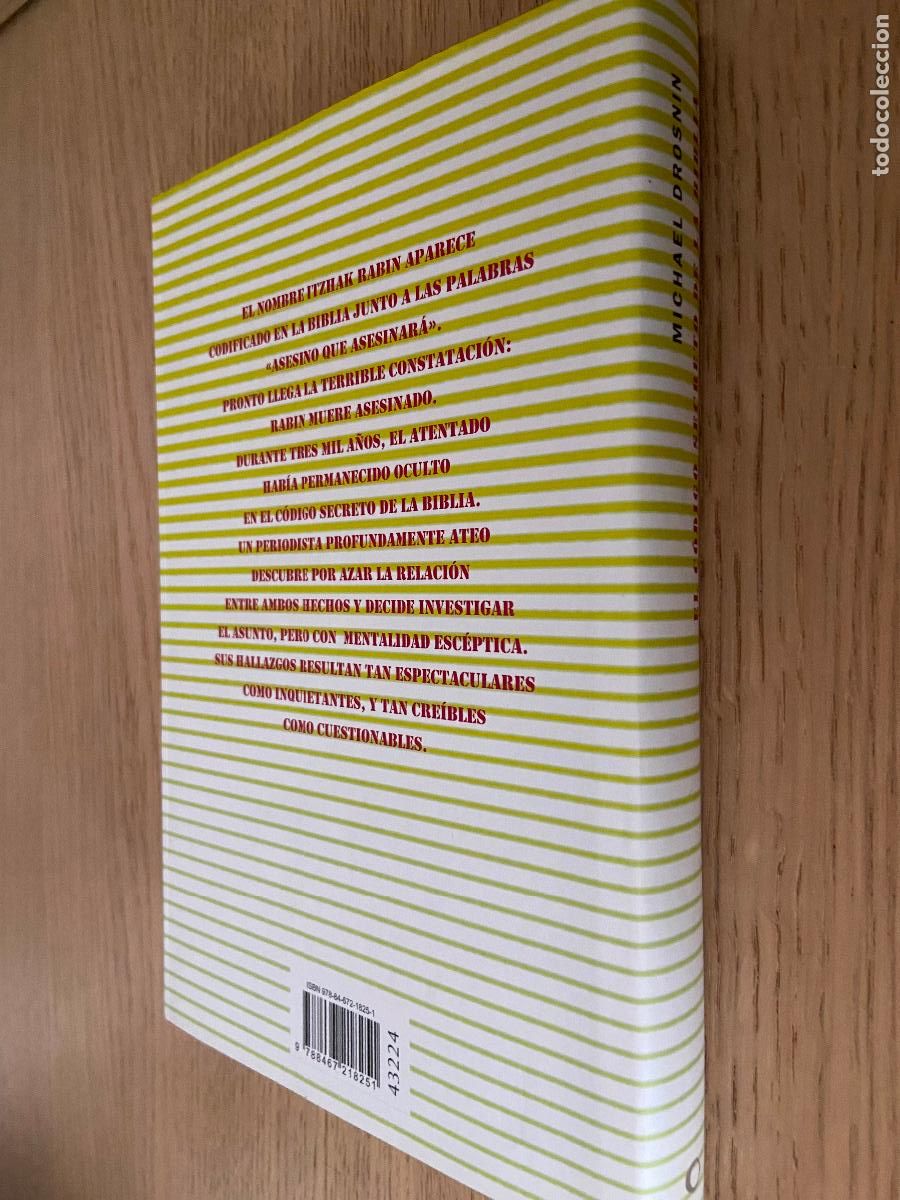 Libros de segunda mano: MICHAEL DROSNIN - EL CODIGO SECRETO DE LA BIBLIA - CIRCULO DE LECTORES - Foto 7