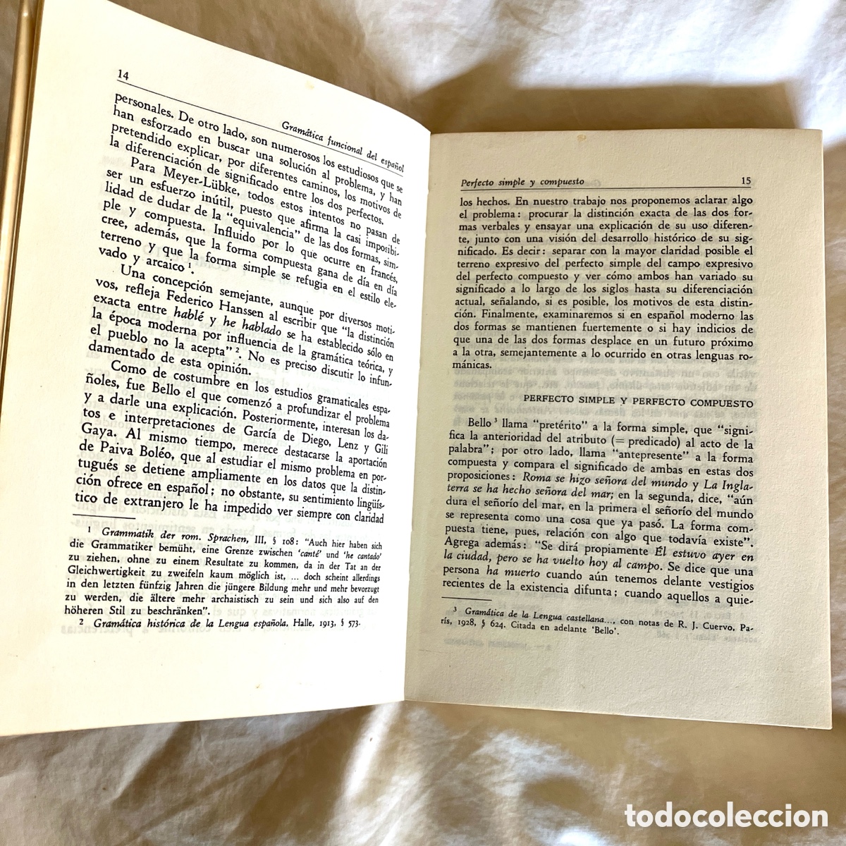 Libros de segunda mano: Estudios de Gram&aacute;tica Funcional del Espa&ntilde;ol. Alarcos Llorach - Foto 5