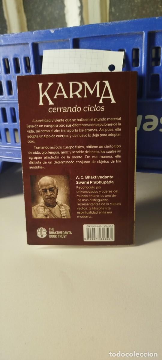 Libros de segunda mano: KARMA. CERRANDO CICLOS - Foto 4