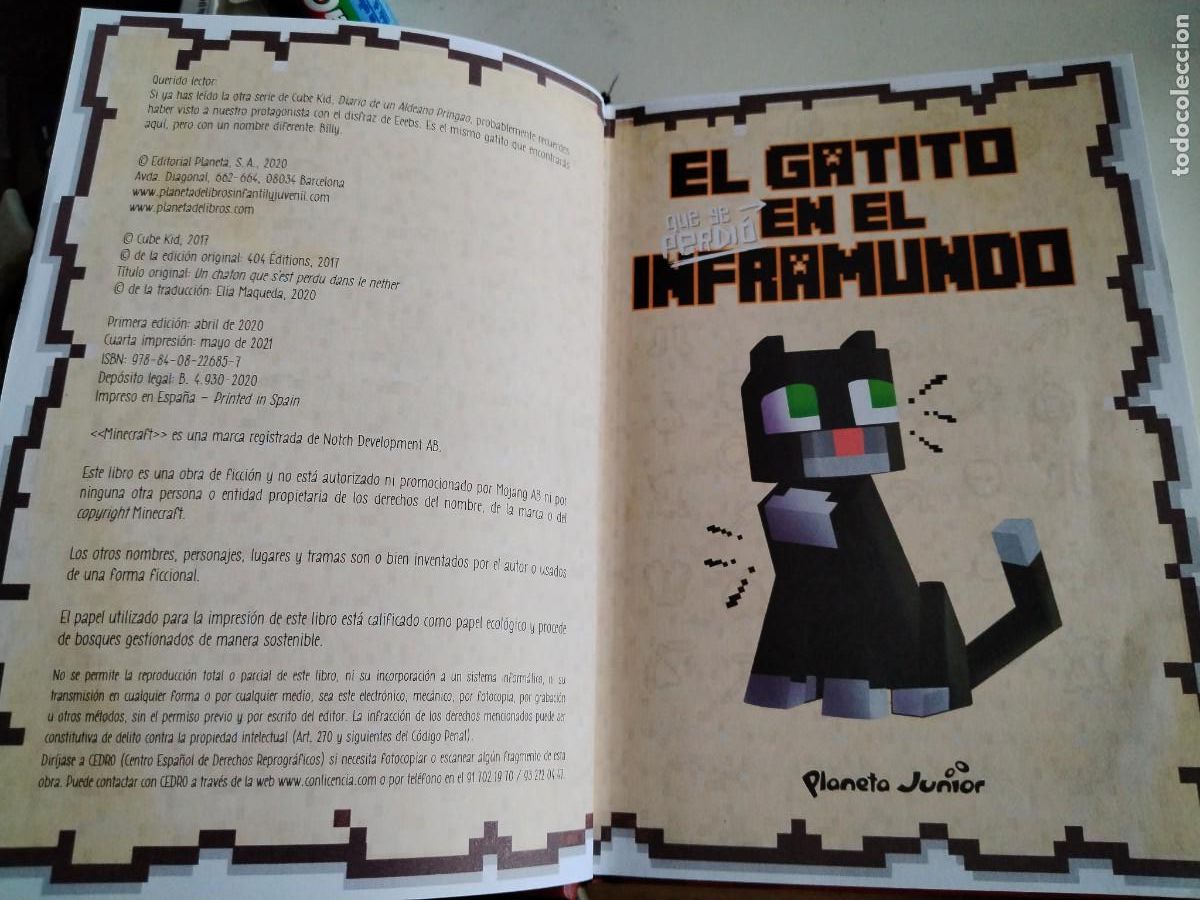 Libros de segunda mano: El gatito que se perdi&oacute; en el inframundo -cube kid - Foto 4