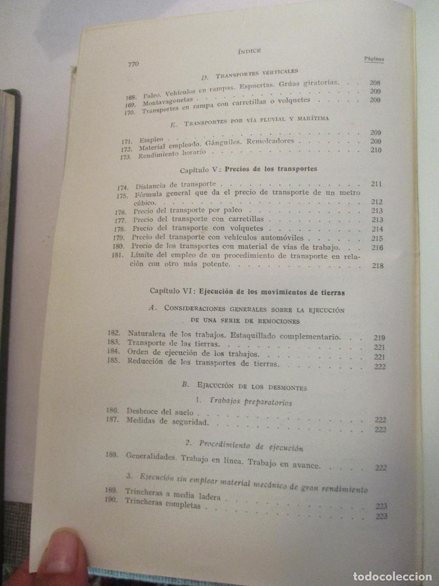 Libros de segunda mano: G. FROMET Obras de tierra W27203 - Foto 12