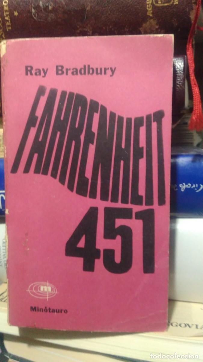 Libros de segunda mano: FAHRENHEIT 451, RAY BRADBURY, ED. MINOTAURO - Foto 1