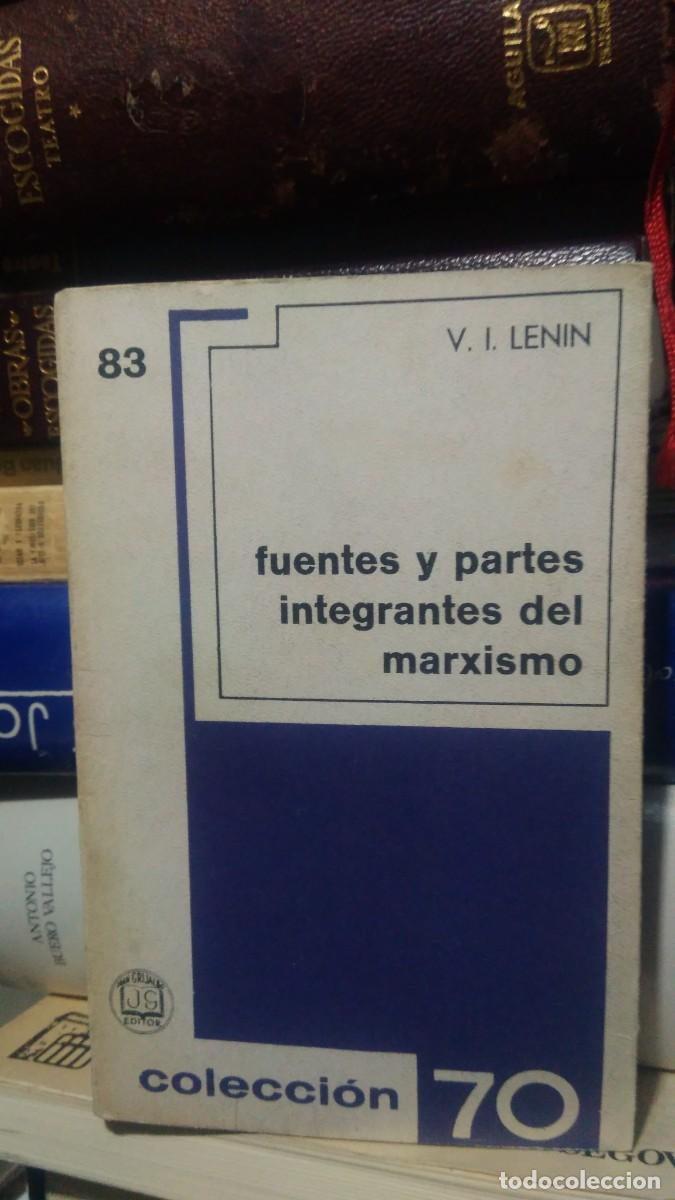 Libros de segunda mano: FUENTES Y PARTES INTEGRANTES DEL MARXISMO, V.I. LENIN, ED. JG - Foto 1