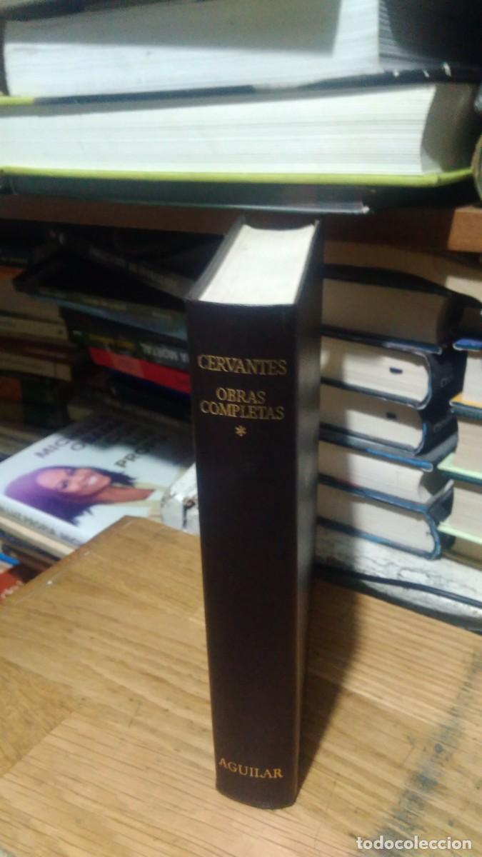 Libros de segunda mano: OBRAS COMPLETAS, CERVANTES, ED. AGUILAR TOMO I - Foto 1