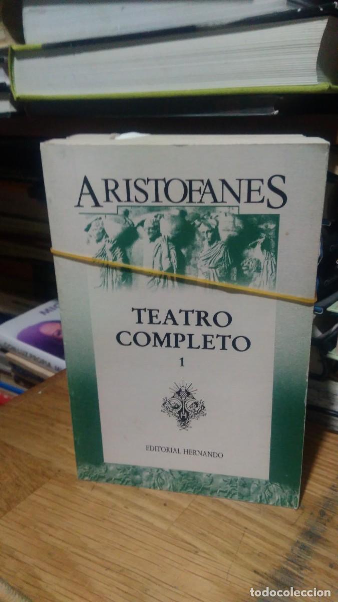 Libros de segunda mano: TEATRO COMPLETO TOMO 1-2-3. ARISTOFANES, ED. HERNANDO - Foto 1