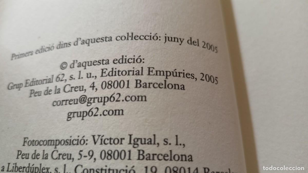 Libros de segunda mano: El silenci dels arbres - Eduard M&aacute;rquez - en catal&aacute;n - Foto 11