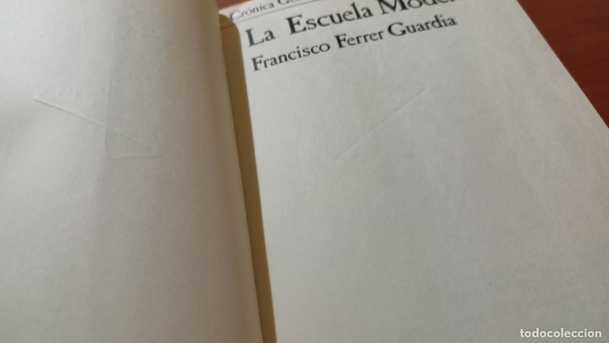 Libros de segunda mano: La escuela moderna - Francisco Ferrer Guardia - Foto 8
