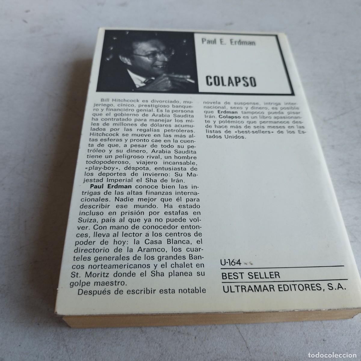 Libros de segunda mano: COLAPSO / PAUL E.ERDMAN / TXT 120 / ULTRAMAR - Foto 4