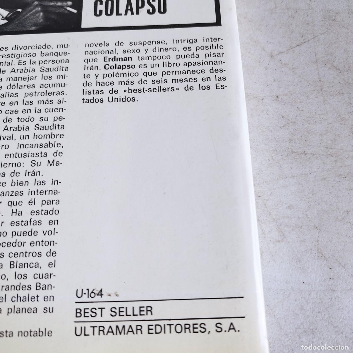 Libros de segunda mano: COLAPSO / PAUL E.ERDMAN / TXT 120 / ULTRAMAR - Foto 6