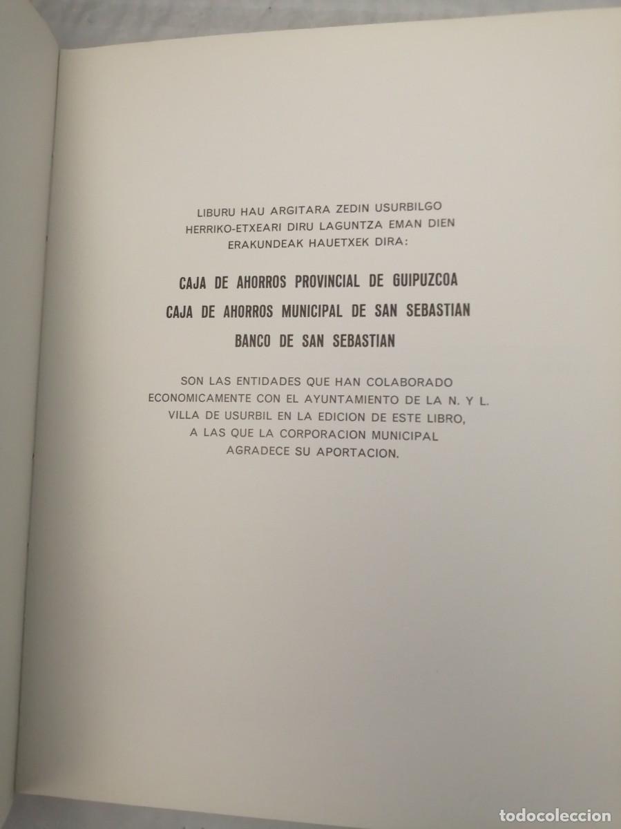 Libros de segunda mano: USURBIL 1371-1971 (Edici&oacute;n biling&uuml;e castellano-euskera) - Foto 10