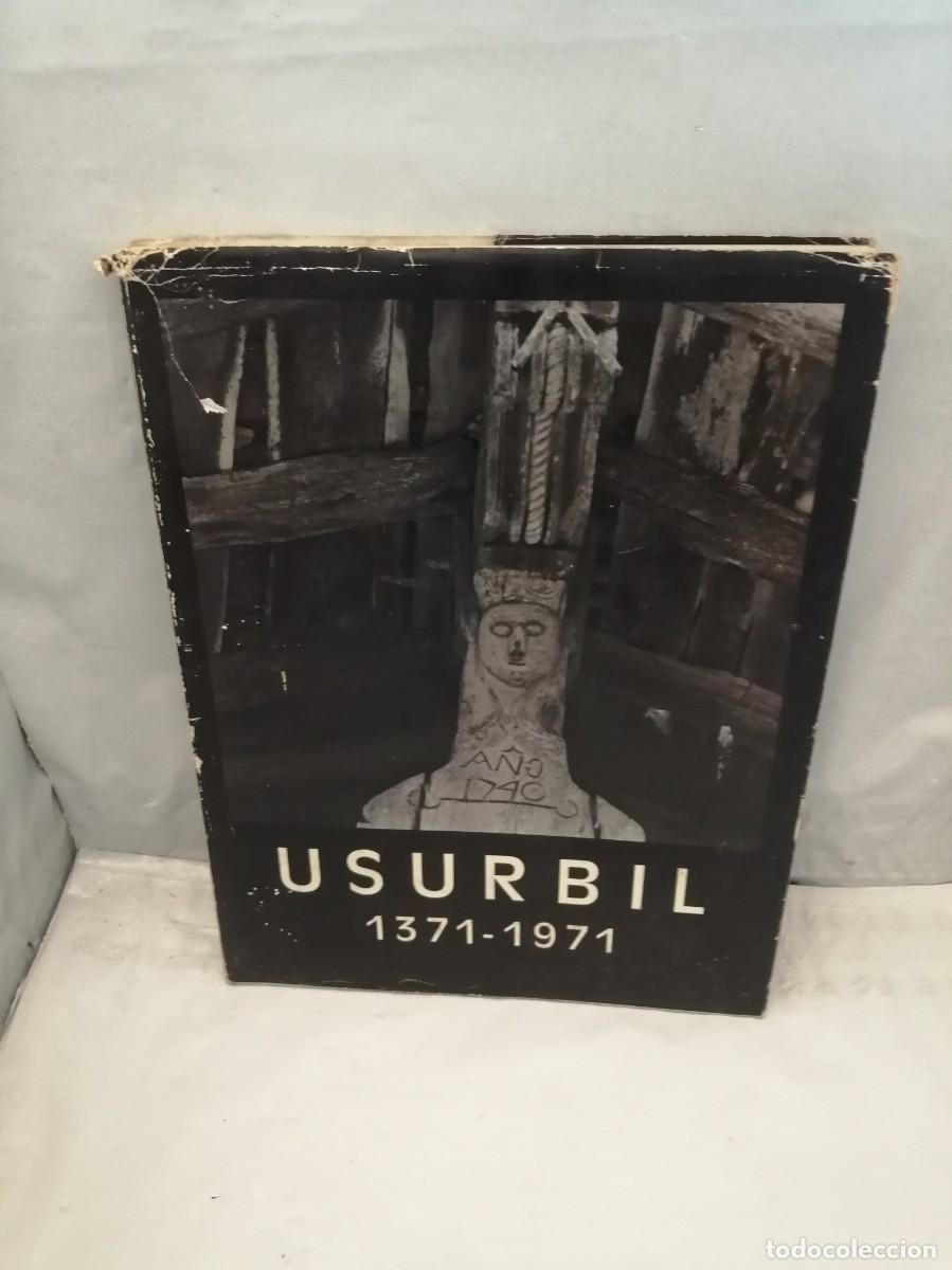 Libros de segunda mano: USURBIL 1371-1971 (Edici&oacute;n biling&uuml;e castellano-euskera) - Foto 1