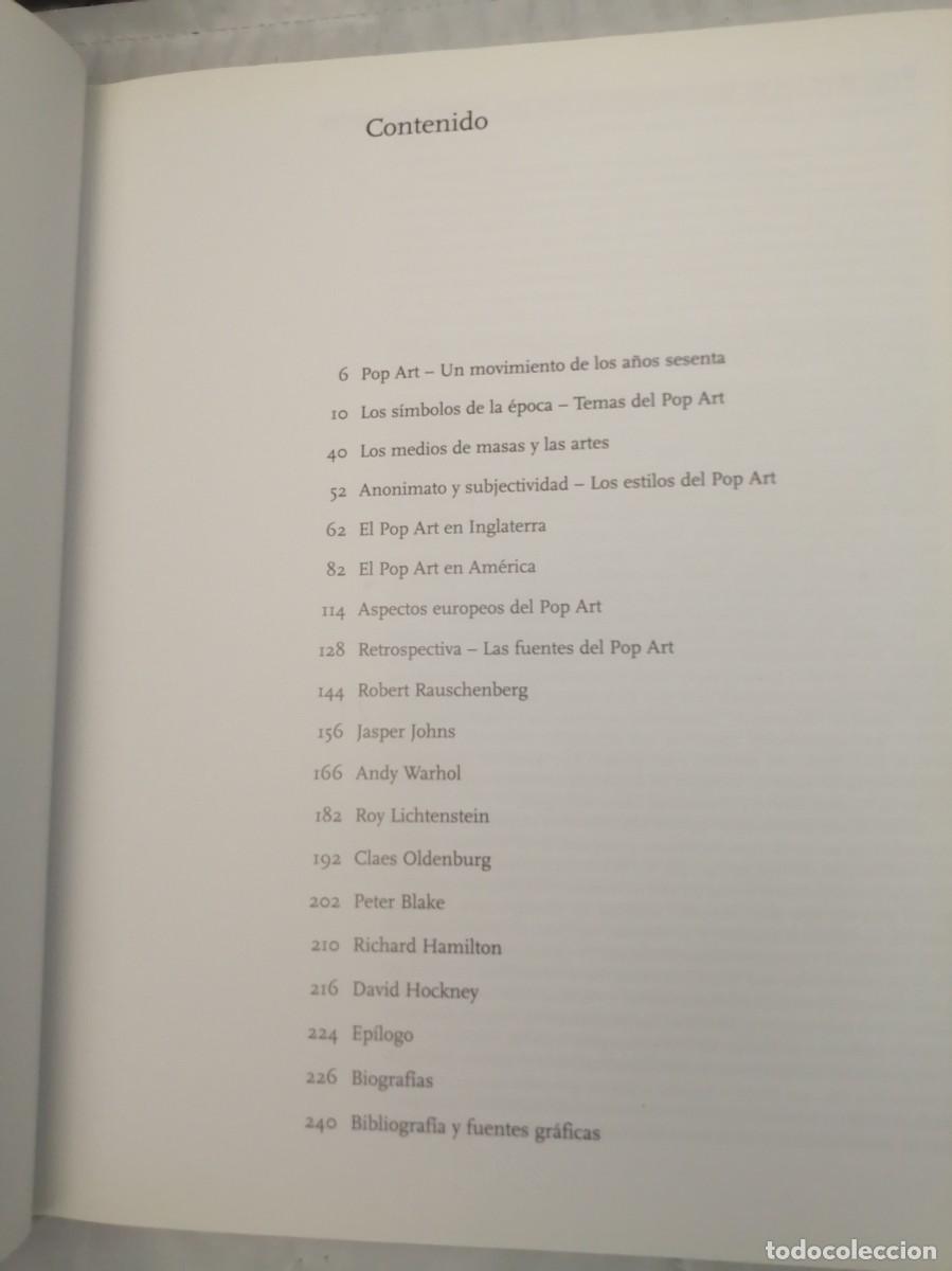 Libros de segunda mano: POP ART (Edici&oacute;n en Espa&ntilde;ol, Tapa dura) - Foto 9